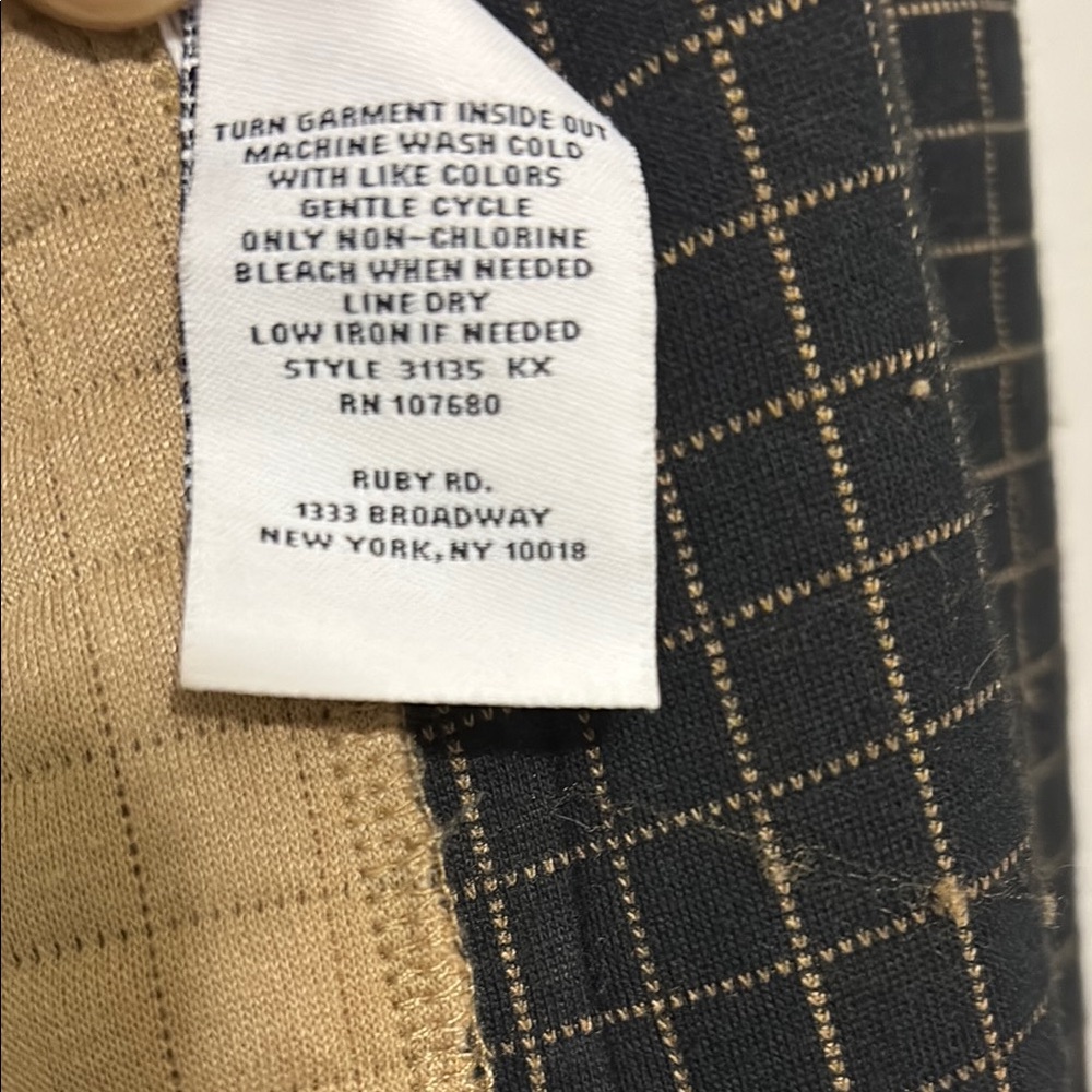 Ruby Rd Gray Boxy Button Down Shirt With Mandarin… - image 5